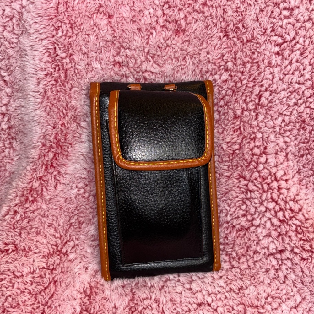 Vintage New Dooney & Bourke Pebble Grain Leather Crossbody Wallet Organizer​​ - Picture 12 of 12